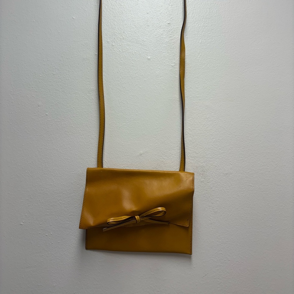 Mustard Yellow crossbody purse